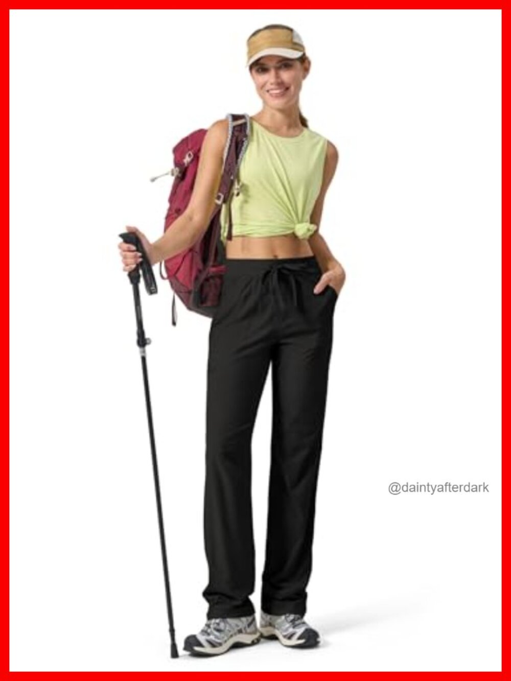 Quick Dry Lightweight Hiking Cargo Pants UPF 50+ Water-Resistant - Picture 5 of 6